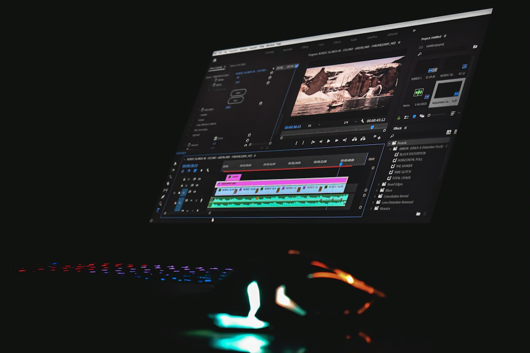Video editing timeline on a computer for CapCut desktop users